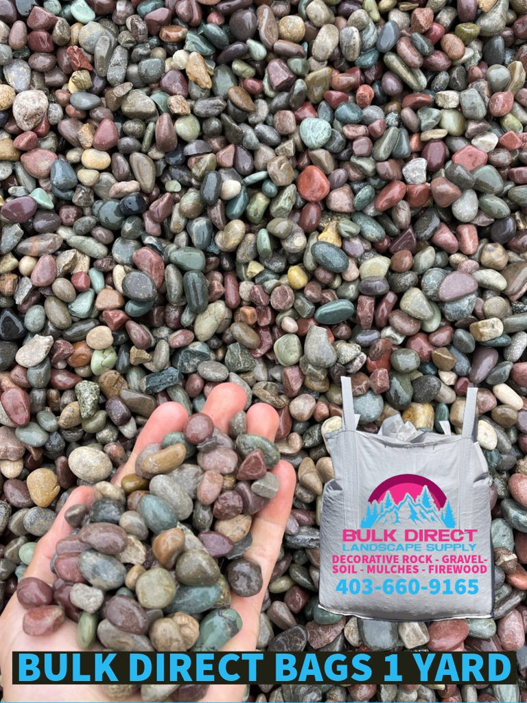 20mm Rainbow Rock 1 Yard Bag 