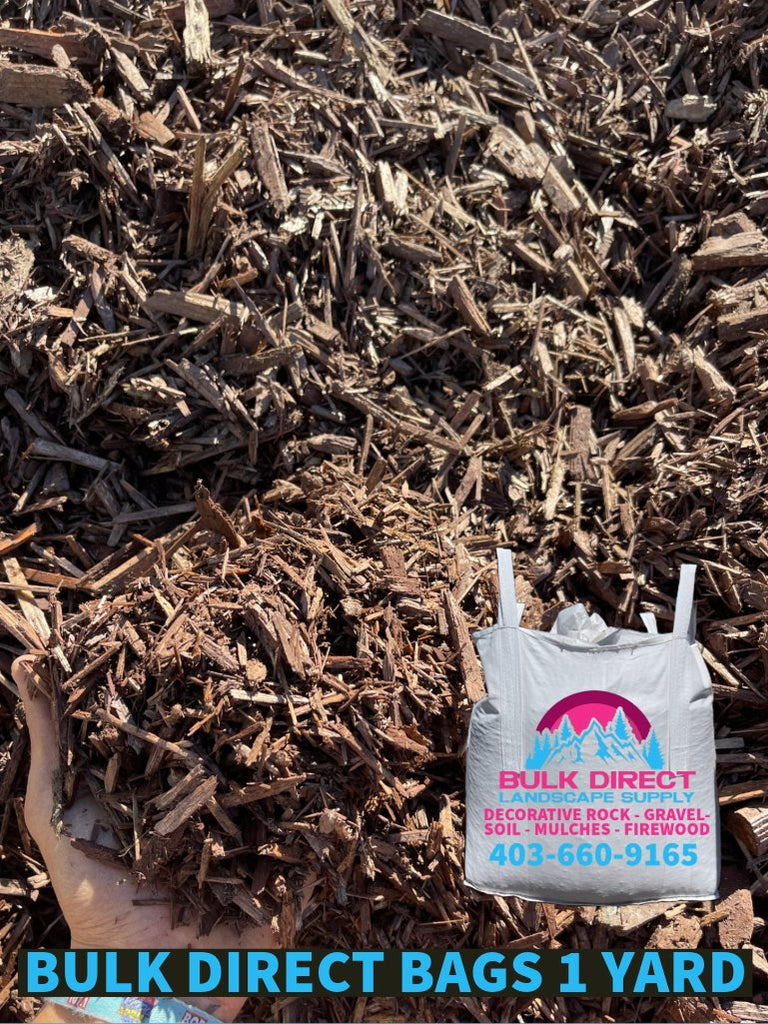 Brown Mulch 1 Yard Bag 