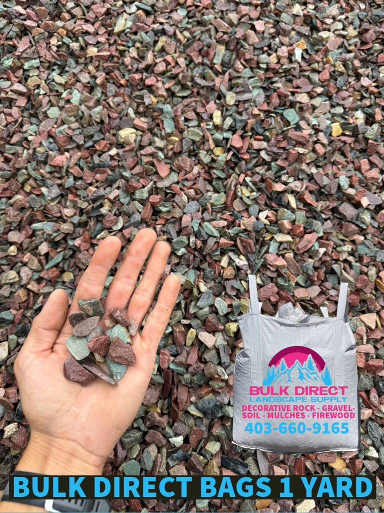 20mm Fractured Rainbow Rock 1 Yard Bag 