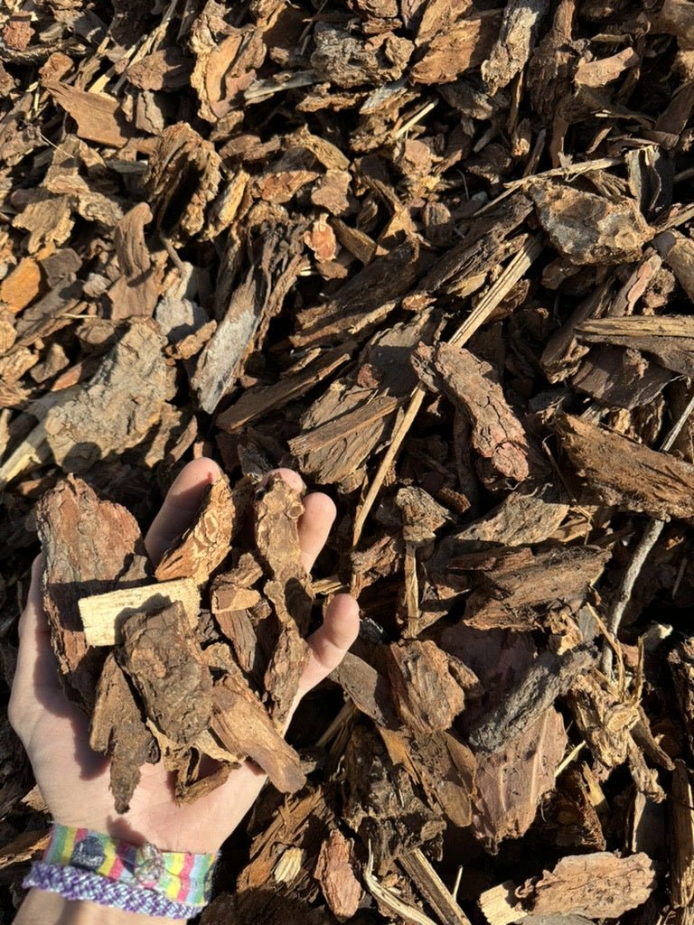 Medium Bark Nuggets - Mulch And Bark - Bulk Direct Landscape Supply